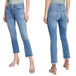 Veronica Beard Carolyn 10" Baby Boot
Raw Hem Sz 25